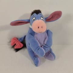 2000 Eeyore 5″ McDonald’s EUROPE Plush Figure Disney Winnie Pooh Tigger Movie