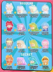 Jotoys Q.Kid Super Q.Team Series Mini Figures Set Of 8 New/Confirmed w/ID Cards