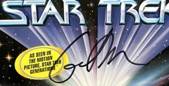 Dr. Beverly Crusher Signed Action Figure Star Trek 1997 Playmates