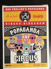 Ron English Ronnnie Rabbbit & Poobah Dog Circus Sideshow Mindstyle Popaganda