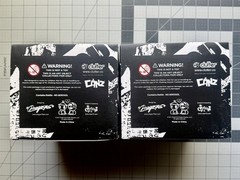 Set of 2x DR76 5oz Clutter Canbot Dragon 76 Vinyl NEW Blue and White BOTH NIB 🔥