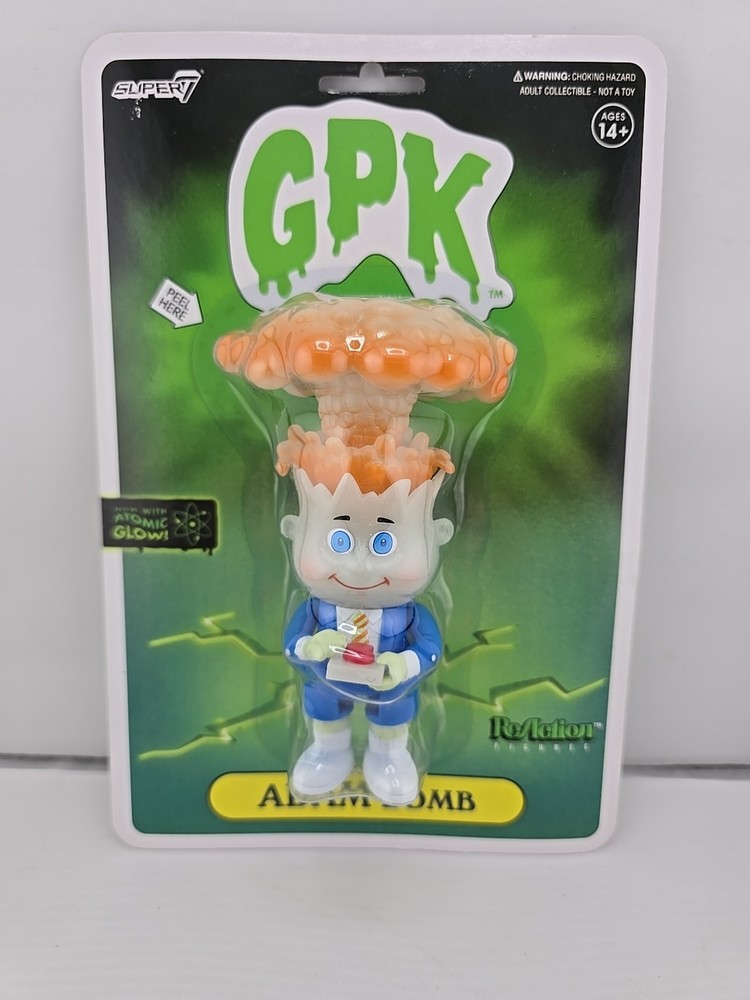 Garbage Pail Kids Adam Bomb Super 7 ReAction GPK 3.75″ Action Figure Classic NEW