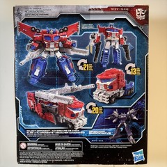 Transformers WFC Siege Optimus Prime Galaxy Upgrade SEALED