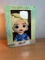 New In Box Franco Collectibles The Golden Girls Rose Plush Collectible Pillow