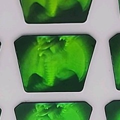 Visionaries Cravex Action Figure Hologram Sticker Bat for Chest NOS