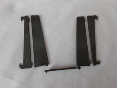 Gi Joe Cobra 1984 Whale parts lot: 2x vertical vane w/ link bar (damaged)