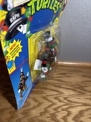 Raph the Magnificent Bodacious Birthday TMNT 1992 Playmates Unpunched Damaged