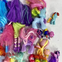Mixed Lot of My Little Pony MLP Mixed Figures Various Sizes & Types