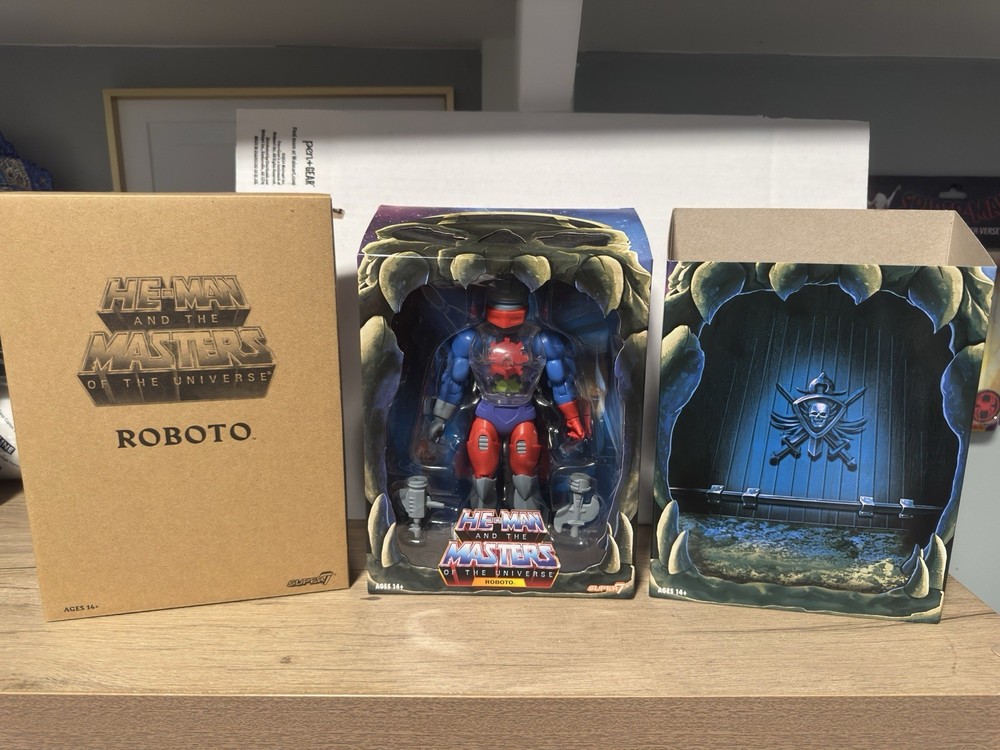 Roboto Masters Of The Universe Filmation 2.0 Super 7 Club Grayskull NIB