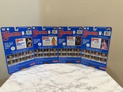 SET of LJN WWE Superstars Series Wave 2 Black Card Warrior Ventura Bundy Austin
