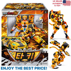 [NO BOX] Authentic Metal Cardbot W Tachy Transforming Robot Car Toy SAMG