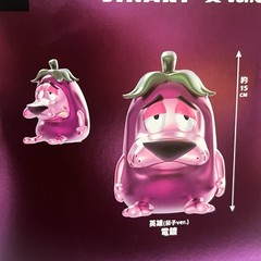 RARE 2026 Cartoon Network Courage Cowardly Dog Electroplated Coin Bank Figure