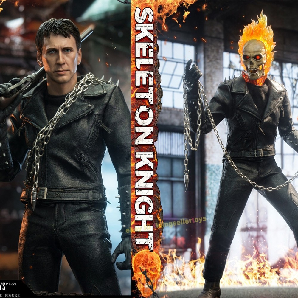 PRESENT TOYS PT-SP59 1/6 Ghost Rider Action Figure Model Collectibles IN Stock
