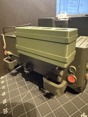 Vintage Gi Joe Jeep Recoilless Rifle Shells Custom Holder w/ 4 Shells – 3D Print