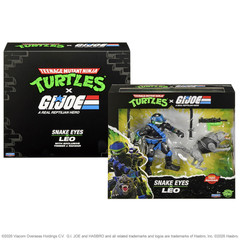 SDCC 2026 TMNT × G.I. Joe Snake Eyes × Leonardo Figure Set UCC PRESALE!