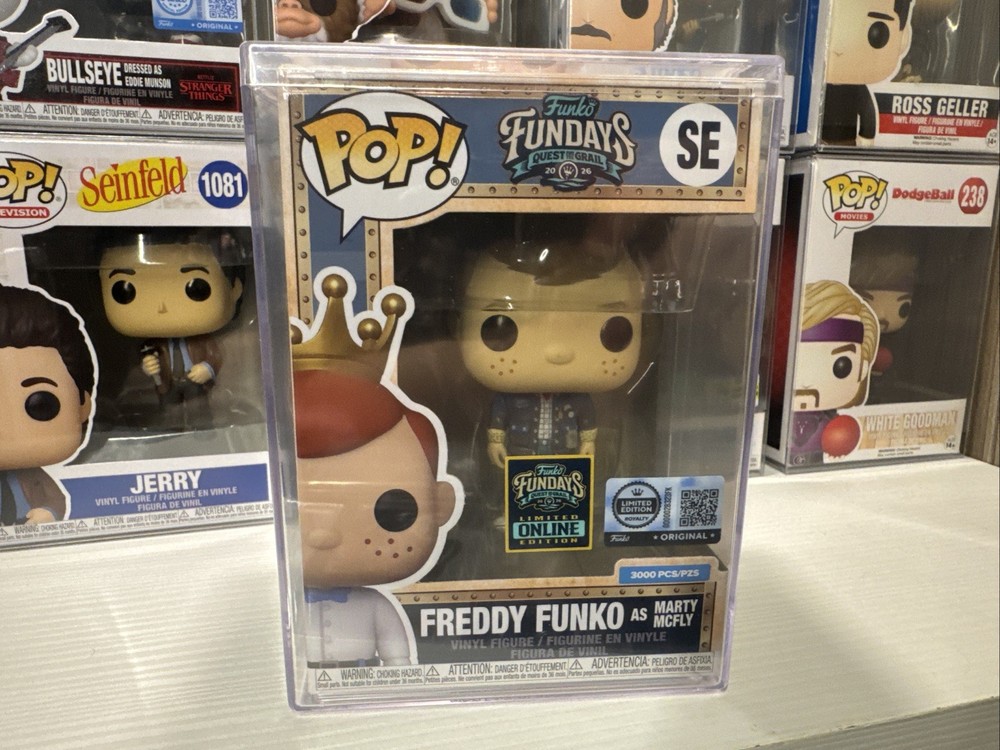 Freddy Funko As Marty Mcfly 3000pcs 2026 Fundays Online SDCC Back To The Future
