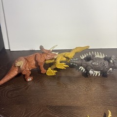 Jurrasic Park Toy Lot 13 Dinosaurs Suchomimus Triceratops Ankylosaurus And More