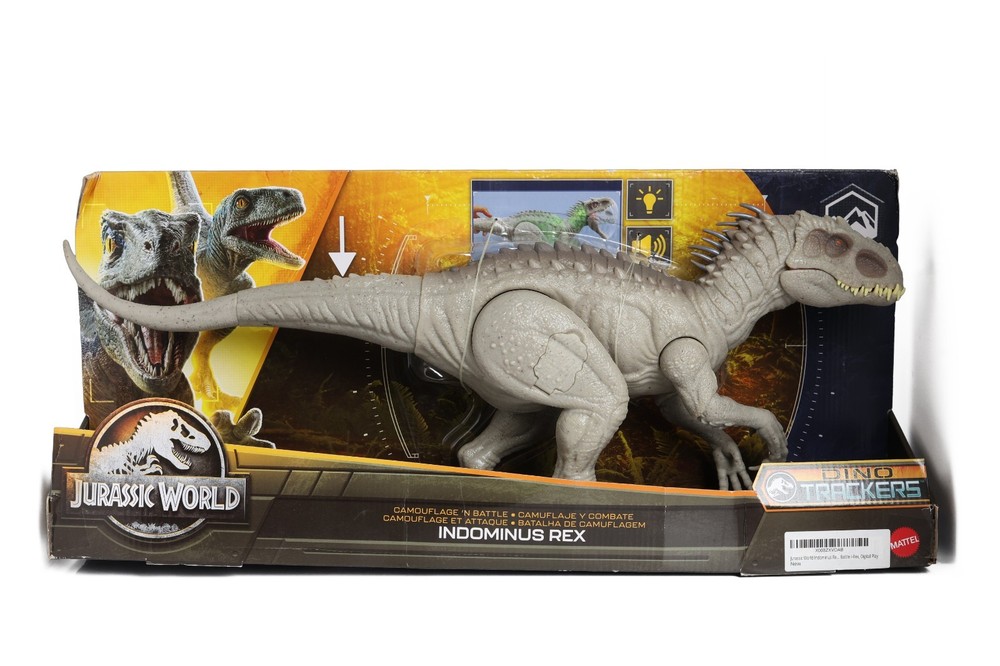 Jurassic World Dino Trackers Camouflage ‘N Battle Indominus Rex Action Figure’