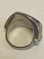GI JOE 1982 REAL AMERICAN HERO RARE METAL/ADJUSTABLE RING VINTAGE ORIGINAL