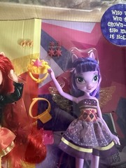 MLP My Little Pony Equestria Girls Sunset Shimmer & Twilight Sparkle 2 Pack New