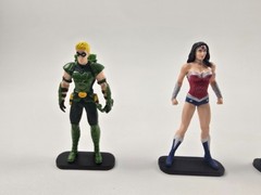 DC Comics Justice League Deluxe Mini Figz Series 1 Complete Set of 9 Figures