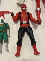 Power Rangers Action Figure Toys Lot Miscellaneous Mix As Pictured