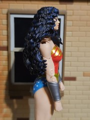 Custom Head For Mcfarlane Dc Classic Wonder Woman & Collector Edition