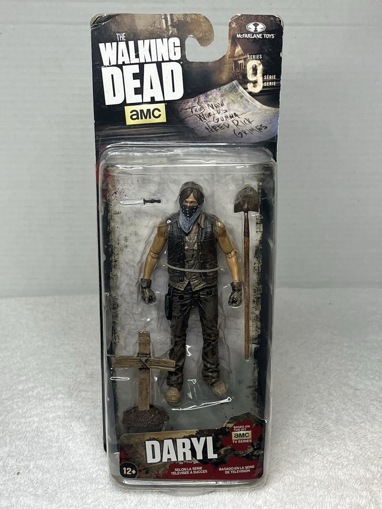 Mcfarlane Toys The Walking Dead Daryl TWD Grave Shovel Series 9 Figure AMC NIB