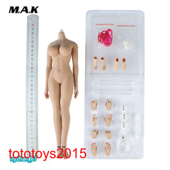 US 1/6 JIAOU DOLL JOQ-10E Big Bust Flexible Muscle Female Figure Body Model Toy