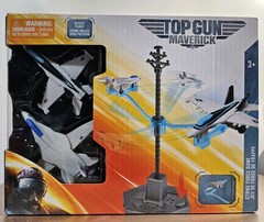 Top Gun Maverick-Diecast Planes-Strike Force Game Jet Set