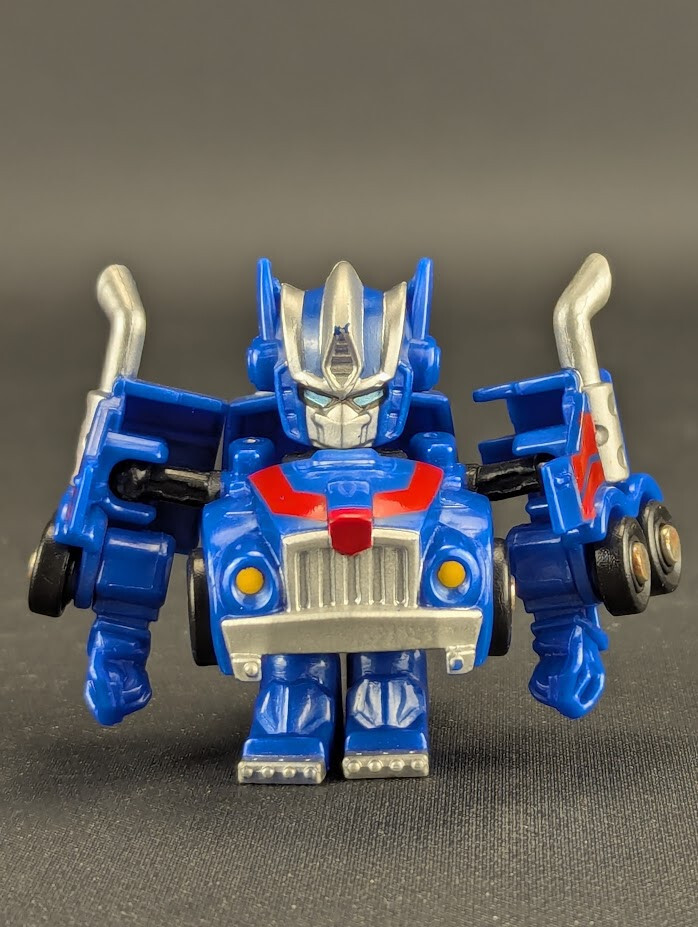 Transformers Q Optimus Prime complete Takara AOE QT-23 QTF Choro-Q