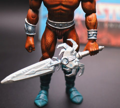 Custom MOTU-inspired Alternate Faker 200x Cartoon Origins Action Figure 5.5″