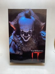 NECA IT Movie You’ll Float Too Ultimate 7” Pennywise Horror Action Figure Derry