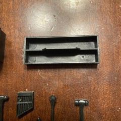 A-Team Mr. T 6″ B.A. Baracus Toolbox Only – 90% Complete w tools Galoob VTG 1983
