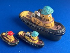 ERTL EMILY and THEODORE / TUGBOAT SERIES / FREE SHIPPING
