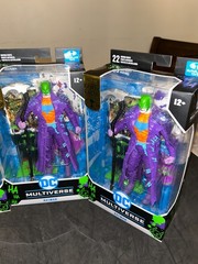 Batman (Dark Knights: Death Metal) Jokerized Gold Label 7″ Figure – NIB