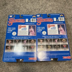 MATTEL LJN WWE SUPERSTARS JESSE THE BODY VENTURA BLUE & BLACK CHASE CARDS