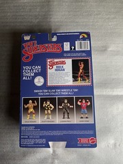 WWE Wrestling Superstars LJN Mattel Hulk Hogan Tan Skin Black Card🔥