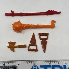 TMNT Weapon Lot | Slash Mace Club, Staff, Troll Axe, Fist Daggers | Vintage