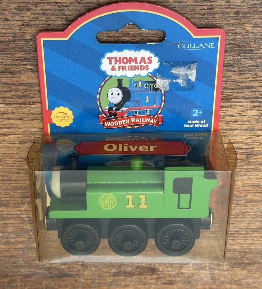 2001 Learning Curve Wooden Thomas Train Oliver! New!