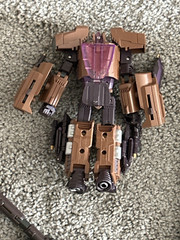 Warbotron WB01-05 3rd Party Bruticus/Combaticons Complete Loose No Box Display