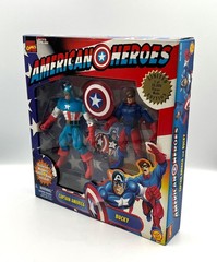 Toy Biz Marvel Comics Captain America & Bucky Boxed Set Limited 1 of 20,000
