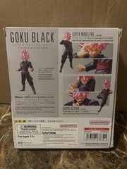 S.H.Figuarts Dragon Ball Super Goku Black Super Saiyan Rose Reissue Figure
