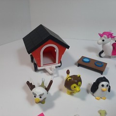 Roblox Adopt Me Pet Shop Figure Lot With Accessories Cars Eggs Minis Trainers