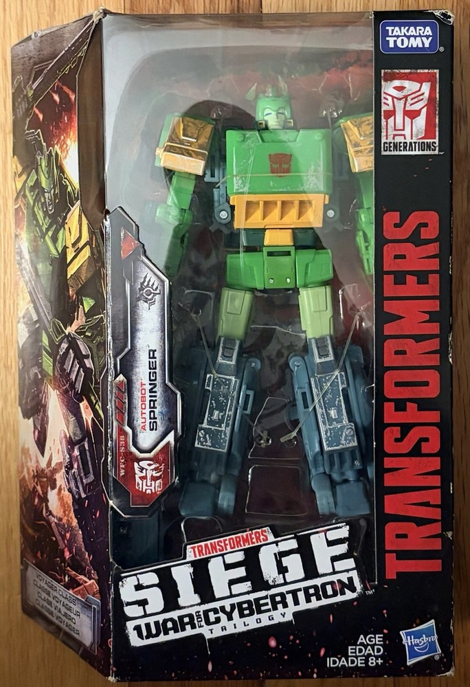 Transformers Generations Siege Voyager WFC-S38 Autobot Springer New Sealed