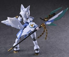 Polynian Lily Non-scale PVC ABS Action Figure 130mm Daibadi Japan White Fox