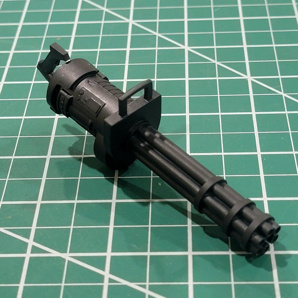 Custom Sci-fi Minigun resin 1/10 scale McFarlane Legends Classified Mini Gun