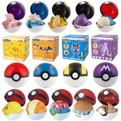 Pokeball with Transforming Pokemon -9 Styles Available