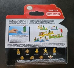 World of Nintendo Micro Land Gold Series 1-3 Super Mario Bros Chase Minifigures