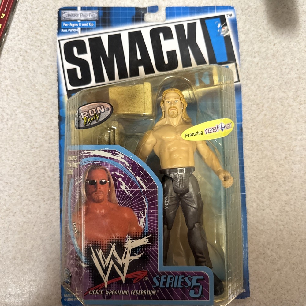 WWE/WWF Smack Down! Series 5 Test Action Figure (2000) JAKKS Pacific 